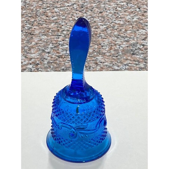 Fenton Accents Vintage Fenton Diamond Point Scroll Bell 6 Poshmark
